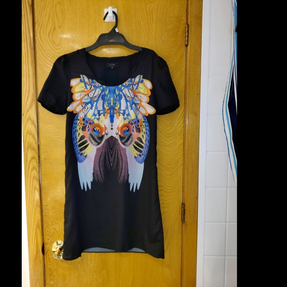3/19$ or 4/25$ multi colored dress black
